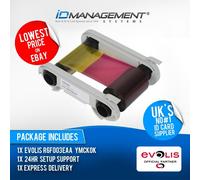 Evolis R6F003EAA YMCKOK Colour Ribbon for Primacy • 200 Prints