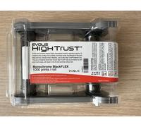 Evolis RCT019NAA Thermal-transfer ribbon black blackflex. 1K pages for