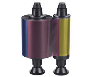 Evolis YMCKO Ribbon 200 Images - R3011 for use with - Pebble, Dualys & Securion