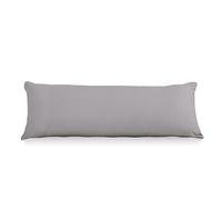 Evolive Ultra Soft Microfiber Body Pillow Cover/Pillowcases with Hidden Zipper Closure Grey 21"x54"/53cm x 137cm
