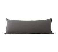 EVOLIVE Ultra Soft Microfiber Body Pillow Cover/Pillowcases with Hidden Zipper Closureb 53cm x 137cm (21"x54", Charcoal Grey)