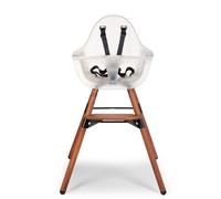 Evolu 2 High Chair - Dark Natural / Anthracite Frosted