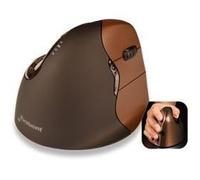 Evoluent 500793 VerticalMouse 4 Small Wireless Mouse, Ergonomic, USB, 6-Button