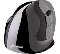 Evoluent VerticalMouse D Featuring Comfortable Handshake Position, Grooved Extended Lip Buttons, Thumb Buttons, Adjustable Pointer Speed With Indicators - Right Handed USB Wireless - Large