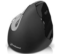 Evoluent VMOUS4RBTHY Bluetooth Right Handed Vertical Mouse 4 right mac, White