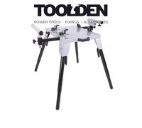 Evolution Chop Saw Stand Universal Fitting (AKA Chop Saw Table, Saw Bench) - Height Adjustable - 3M Extendable Arms & Supports Up To 225 kg - Highly