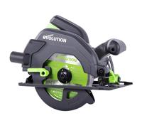 Evolution Power Tools F165CCSL Circular Saw With Multi-Material Cutting, 1200W, 165 mm, (230V)