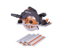 Evolution 027-0001 R185Ccsx Circular Track Saw Kit 185Mm 1600W 240V