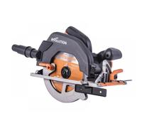 Evolution Power Tools R185CCS Multi-Material Circular Saw, 1600 W, 110 V-Site Use(3-pin round Industrial Plug)