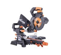 Evolution 047-0001A R185SMS+ 185mm Multi-Material Sliding Mitre Saw 1200W 240v