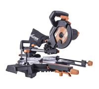 Evolution R210SMS-300+ 210mm Sliding Mitre Saw With TCT Blade 110v
