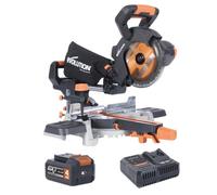 Evolution 064-0001A R185Sms-Li Ext Sliding Mitre Saw 18V 1 X 4.0Ah Li-Ion Evlr18Sms4