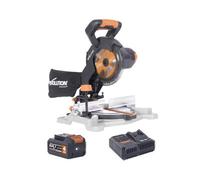 Evolution 088-0001A R185Cms-Li Ext Compound Mitre Saw 18V 1 X 4.0Ah Li-Ion
