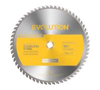 Evolution 14BLADESSN-G2 14" 90T Stainless Steel TCT Blade | NEW & Improved Gen2 | 1" Arbor | for S14MCS, S14CPS, S15CPS, S355MCS, S355CPSL | Precision Stainless Steel Cutting for Metalworking