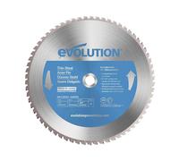 Evolution 355mm Thin Steel Cutting 90T TCT Chop Saw Blade