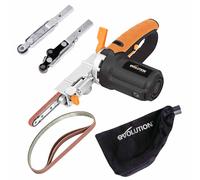 Evolution 400w Thin Belt Sander Power File With 3 Sanding Belts, 230v