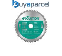 Evolution A210TCT-60MS Aluminium Cutting Mitre Saw Blade 210 x 25.4mm x 60T