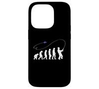 Evolution angler shirt fly fishing bait cool fisherman gift Case for iPhone 14 Pro