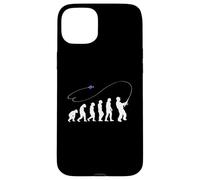 Evolution angler shirt fly fishing bait cool fisherman gift Case for iPhone 15 Plus