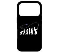Evolution angler shirt fly fishing bait cool fisherman gift Case for iPhone 17 Pro