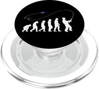 Evolution angler shirt fly fishing bait cool fisherman gift PopSockets PopGrip for MagSafe