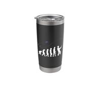 Evolution Angler Shirt Fly Fishing Bait Cool Fisherman Gift Stainless Steel Insulated Tumbler