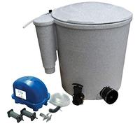(Grey) Evolution Aqua Eazy (Easy) Pod Air With Air Pump Pond and Koi Filter System