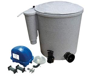 Evolution Aqua Easypod Air for Crystal Clear Healthy Water | Pond Filter with Air Pump for ponds up to 10,000 Liters
