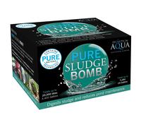 Evolution Aqua Pure Sludge Bomb Pond Sludge Remover ? Natural Sludge Buster for Pond Clear Water Treatment, Bacteria Balls Cleaner Pond Bomb for Fish