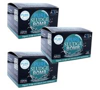 Evolution Aqua Pure Sludge Bomb Pond Treatment - Sludge & Organic Waste Digester with Beneficial Bacteria & Enzymes - Improves Water Quality - For Ponds up to 20,000 Litres Pack of 3