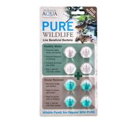 Evolution Aqua PURE Wildlife - Natural Pond Cleaner, Wildlife Pond Treatment for Crystal Clear, Healthy Water | Wildlife Safe, Easy-To-Use and Effective Solution | 8 Balls
