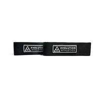 Evolution Athletics Extreme Sport Lifting Straps for Strong, Secure Weightlifting, Powerlifting, Strength Training Grip, Heavy-Duty Material for Durability, 24.75" L x 1.5" W, Black, One Pair
