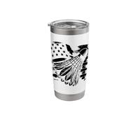 Evolution Badminton Player Shuttlecock Racket Stainless Steel Insulated Tumbler