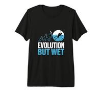 Evolution But Wet Scuba Diving Evolution Premium T-Shirt
