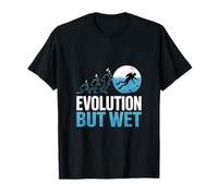 Evolution But Wet Scuba Diving Evolution T-Shirt