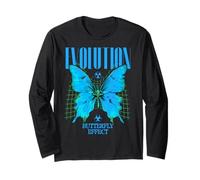 Evolution Butterfly - Urban Streetwear Statement Long Sleeve T-Shirt