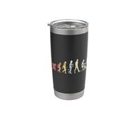 Evolution Computer Programmer Coding Developer Stainless Steel Insulated Tumbler
