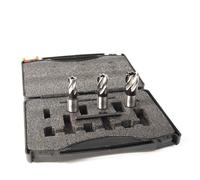 Evolution Power Tools Magnetic Drilling Cutter Kit HTCCUTKIT3S Short Series 25 mm Pack of 3