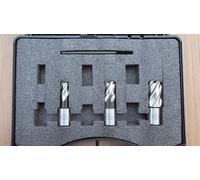 Evolution Power Tools Magnetic Drilling Cutter Kit HTCCUTKIT3S Short Series 25 mm Pack of 3