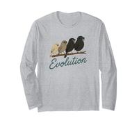 Evolution - Darwin’s Finches in Shades Long Sleeve T-Shirt