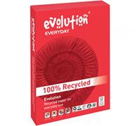 Evolution White Everyday A4 Recycled Paper 75gsm (2500 Pack)