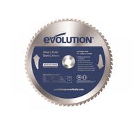Evolution EVOBLADE255 Mild Steel Cutting Mitre Saw Blade 255 X 25.4Mm X 52T