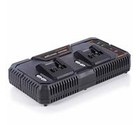 Evolution Power Tools R18RCH-Li2 Dual Port Fast Charger for EXT Lithium Ion (Li-Ion) Battery Packs For Cordless Tools