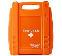 Evolution First Aid Kit BS 8599 Compliant in Orange Case, Medium