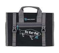 Evolution Fishing Big Bait Bag XL - Roll-Up Swimbait Storage Bag for Large Glide Baits, 6 PVC Pockets, Tarpaulin Construction, Weep Holes