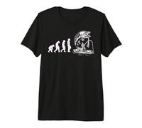 Evolution Fishing Great Kayak tee Canoe Boat Fisherman Gifts Premium T-Shirt