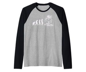 Evolution Fishing Great Kayak tee Canoe Boat Fisherman Gifts Raglan Baseball Tee