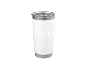 Evolution from Apes to Guitar Player for Guitarists Concert Stainless Steel Insulated Tumbler
