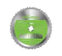 Evolution - FURY Multi-Purpose TCT Circular Saw Blade 210 x 25.4mm x 20T