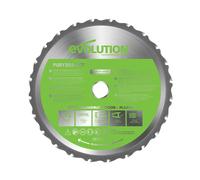 Evolution FURYBLADE255MULTI Fury® Multi-Purpose Tct Circular Saw Blade 255 X 25.4Mm X 24T